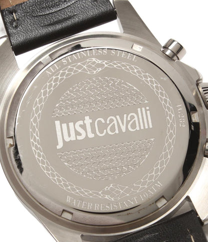 美品 Just Cavalli 腕時計 クオーツ 1G282 メンズ ジャストカヴァリ
