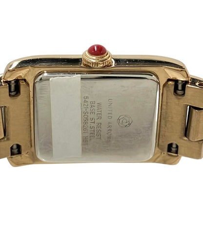 UNITED ARROWS 腕時計 クオーツ イエロー 5421-S058261 レディース ユナイテッドアローズ