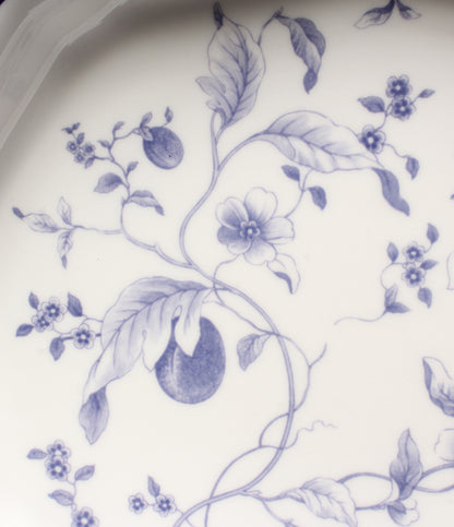 美品 WEDGWOOD オクタゴナルディッシュ 皿 17cm ブループラム ウェッジウッド