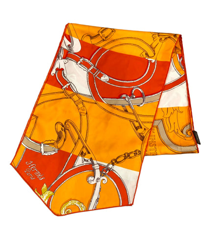 HERMES スカーフ マフラー シルク100% 帝王学 L'INSTRUCTION DU ROY レディース エルメス