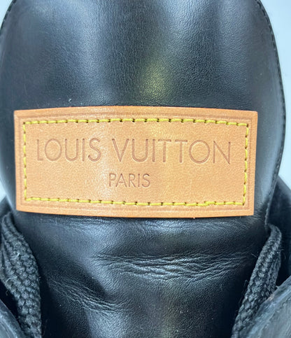 訳あり LOUIS VUITTON ローカットスニーカー レザー メンズ SIZE 7 1/2 (26.5cm) ルイ・ヴィトン