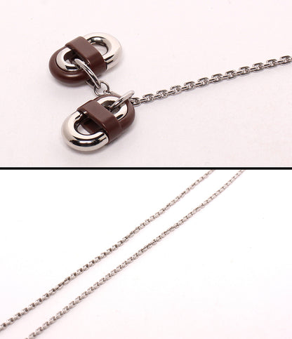 美品 HERMES ネックレス シェーヌ マイヨン メンズ エルメス