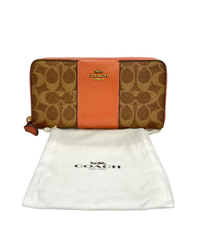 コーチ ラウンドファスナー長財布 レディース COACH