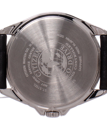 CITIZEN 腕時計 ソーラー電波 ブラック H145-S073545 メンズ シチズン