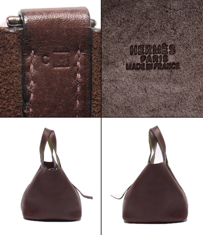 HERMES ハンドバッグ □H刻印 シルバー金具 ピコタンPM レディース エルメス