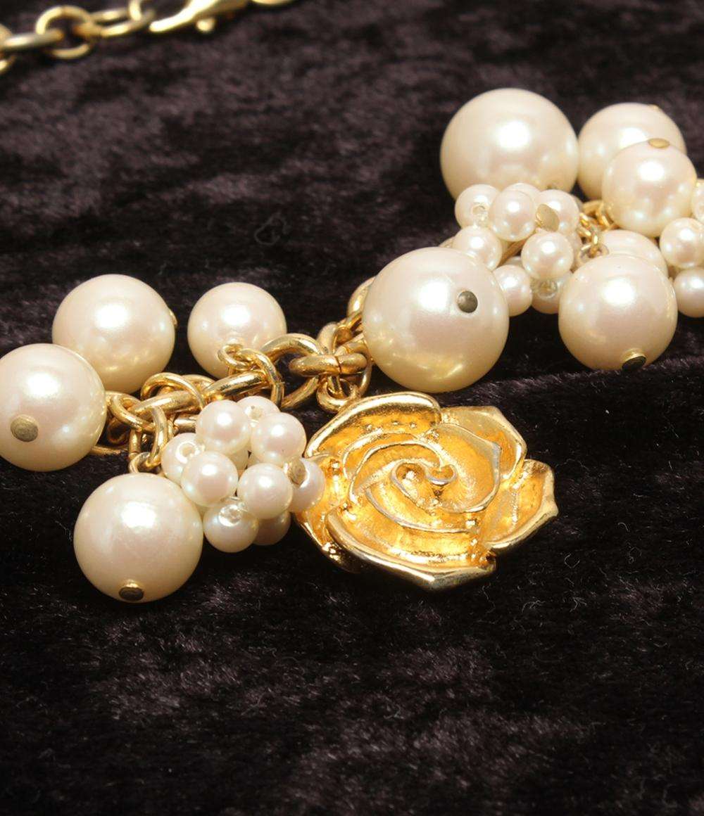 KENZO ネックレス イヤリング フェイクパール フラワーモチーフ 2点セット レディース ケンゾー