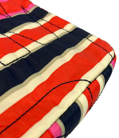 MARC BY MARC JACOBS 2way ハンドバッグ ショルダーバッグ 斜め掛け ボーダー柄 レディース マークバイマークジェイコブス