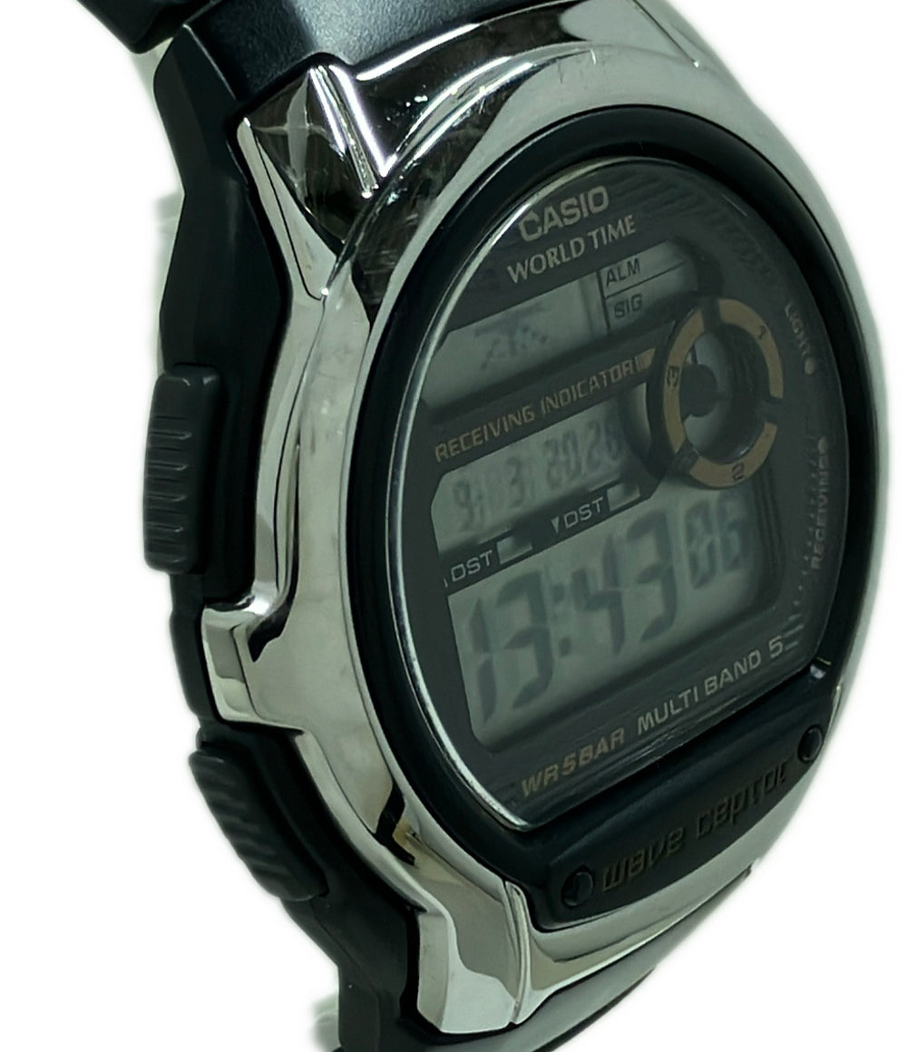 CASIO 腕時計 電池式電波 ウェーブセプター クオーツ WV-M60R メンズ カシオ