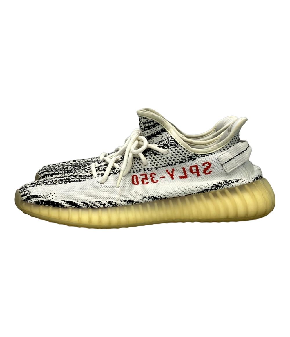 adidas ローカットスニーカー ゼブラ イージーブースト350V2 CP9654