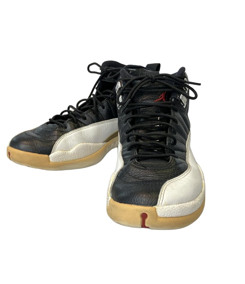 ナイキ ミドルカットスニーカー AIR JORDAN 12 RETRO 130690-001 メンズ SIZE 26.5 (M) NIKE