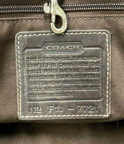 COACH トートバッグ シグネチャー 7721 レディース コーチ