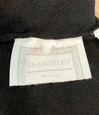 美品 BEARDSLEY 長袖ニット タグ付き ロング ビッグニットタートル BEZ1042505A0003 レディース SIZE F ビアズリー