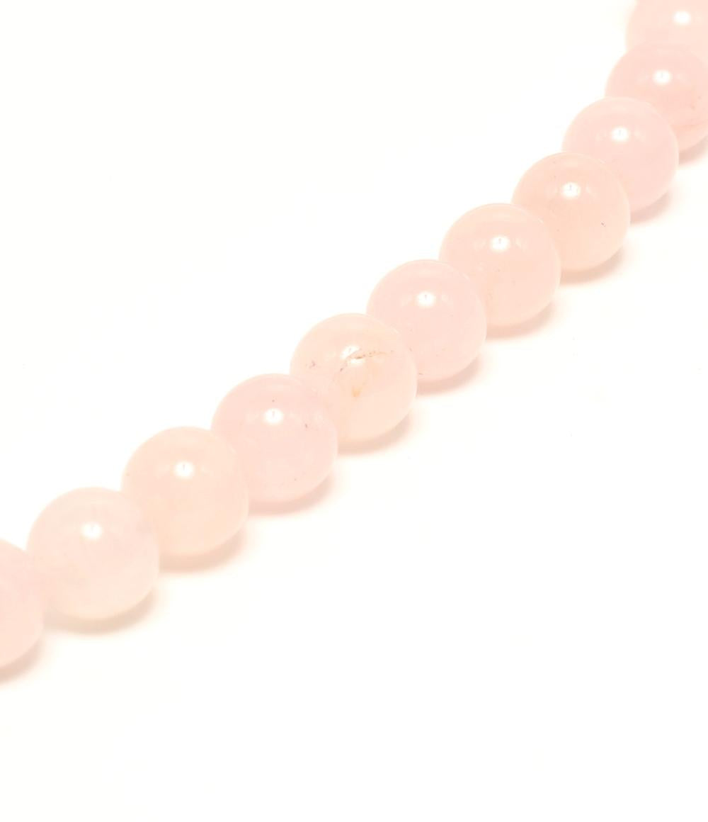 ネックレス ローズクォーツ 8mm レディース