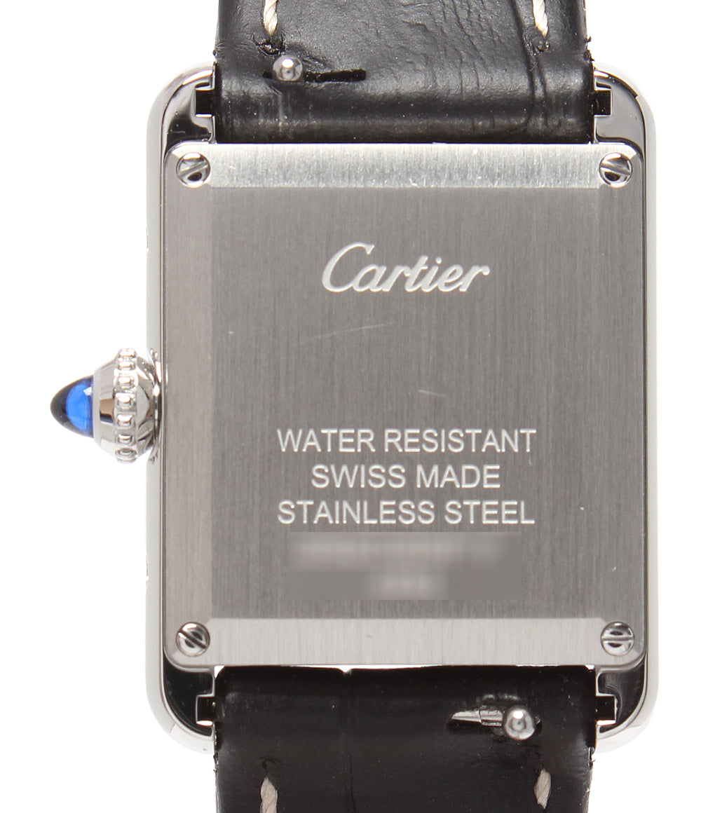 Cartier 腕時計 タンク マスト TANK MUST SM ソーラー WSTA0060 レディース カルティエ