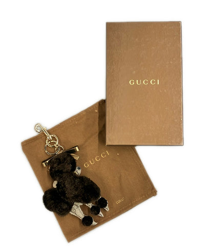 美品 GUCCI バッグチャーム プードル ルル グッチョリ レディース グッチ