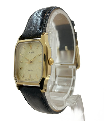 SEIKO 腕時計 スピリット クオーツ ゴールド 4N21-5180 レディース セイコー