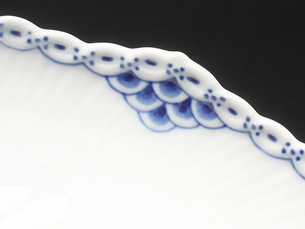 美品 Royal Copenhagen ピックルディッシュ オーバル 皿 25cm プリンセス ロイヤルコペンハーゲン