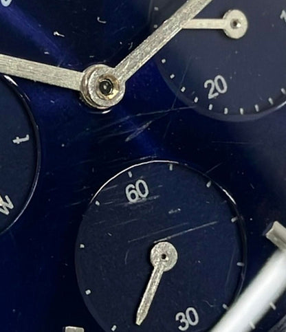 agnes b. 腕時計 クオーツ ネイビー VD75-KGZ0 メンズ アニエスベー