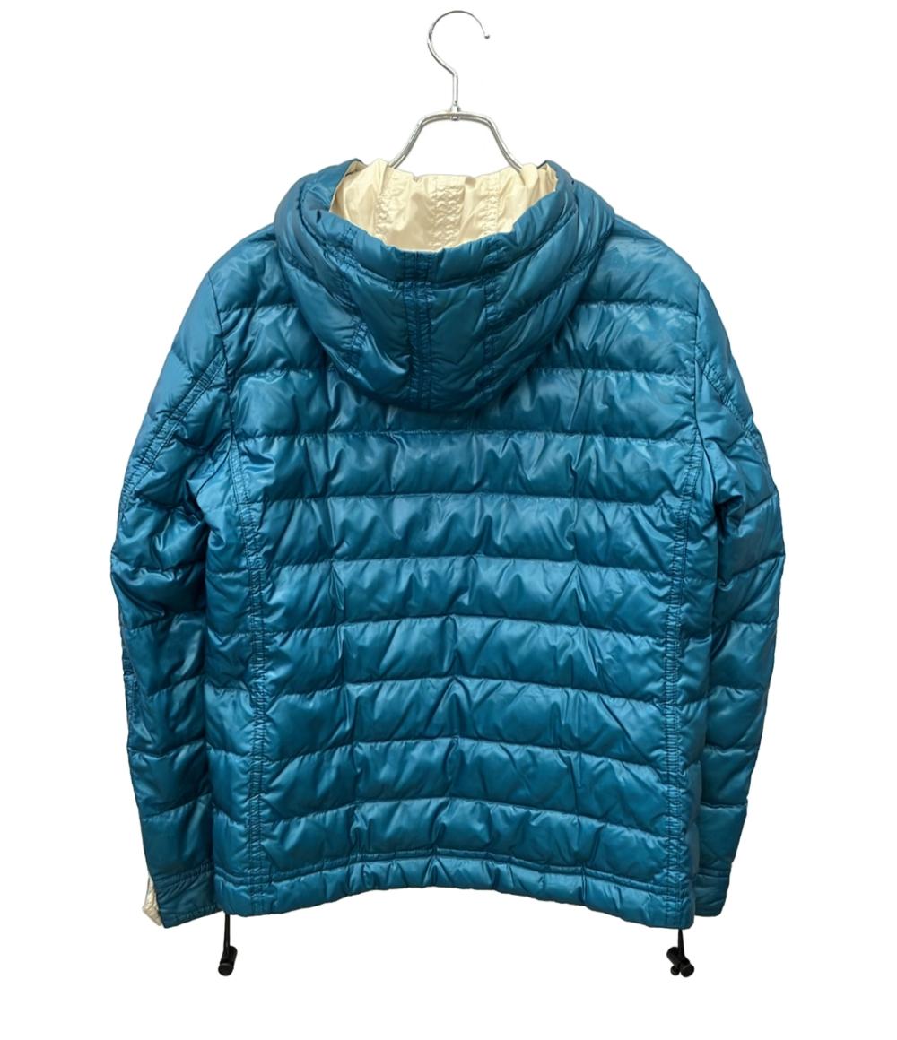 訳あり BURBERRY BLACK LABEL ダウンジャケット リバーシブル グリーン