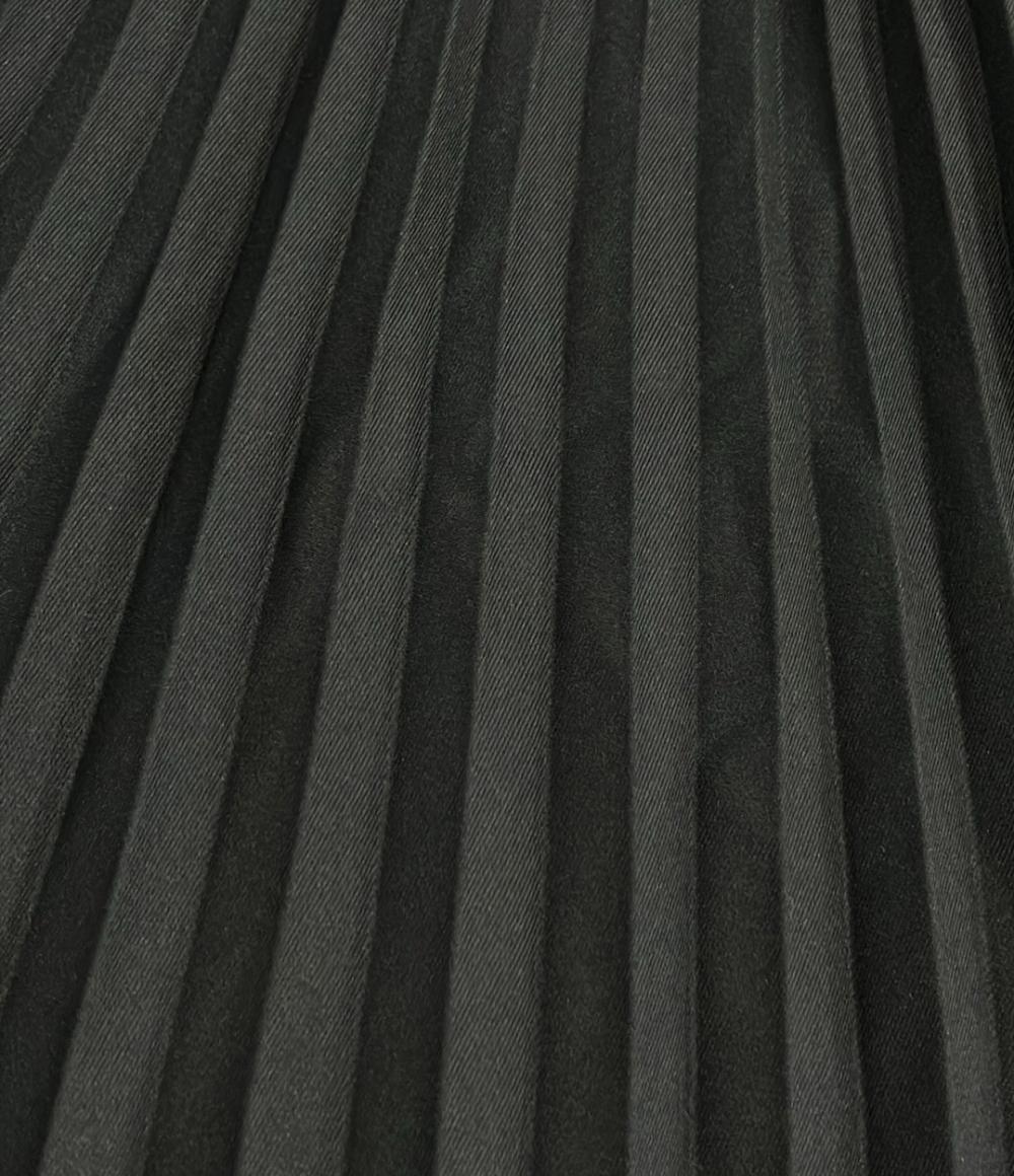 PRADA プリーツスカート ウエストロゴ レディース SIZE 40 (M) プラダ