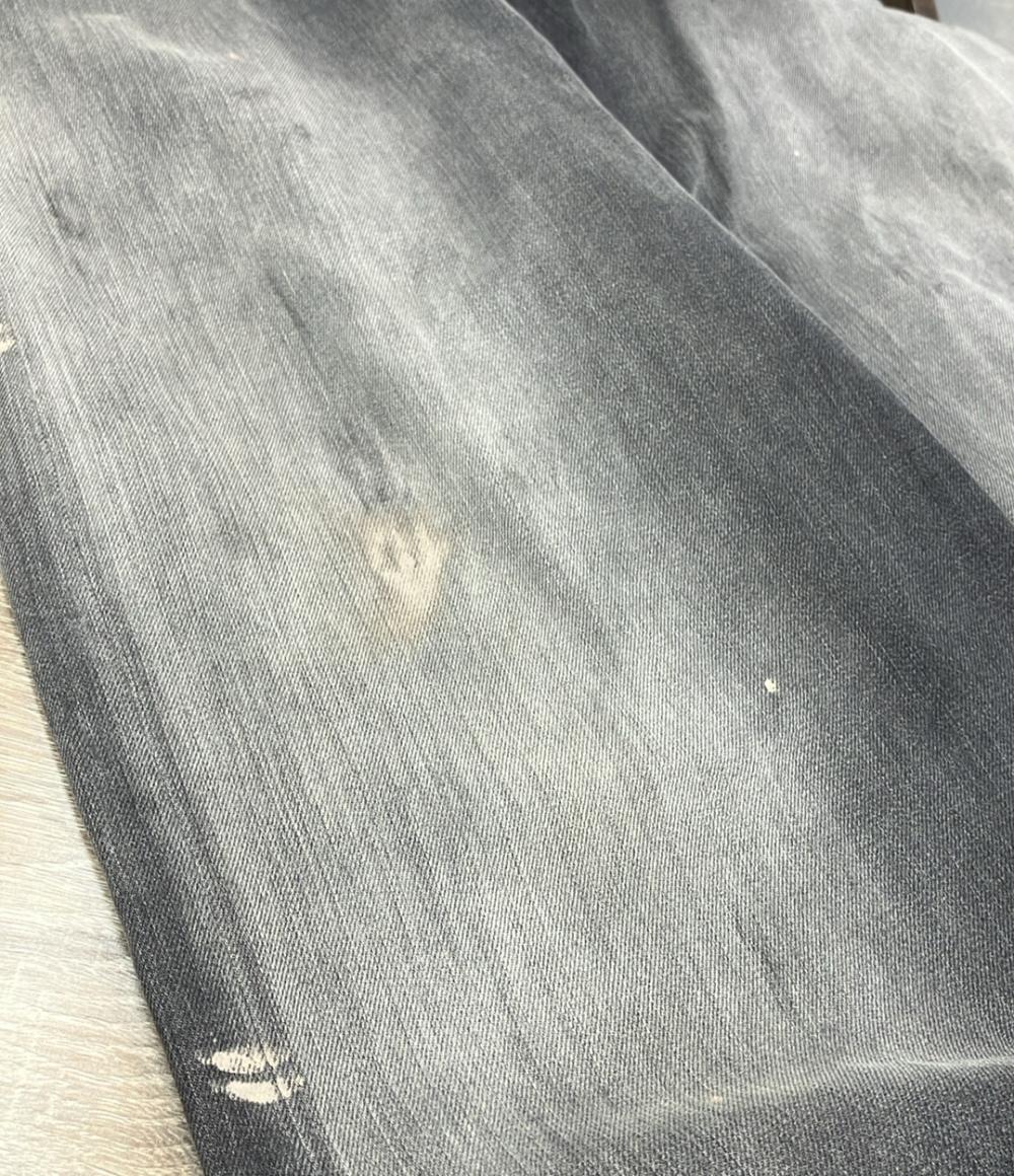 美品 ACNE STUDIOS デニムパンツ ダメージ加工 スーパーバギーフィットジーンズ B00396 メンズ SIZE 44 (S) アクネストゥディオズ