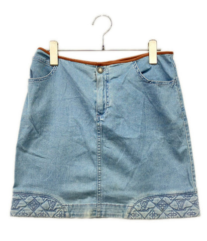 LOUIS VUITTON デニム スカート WSSK01DBC レディース SIZE 38 (M) ルイ・ヴィトン