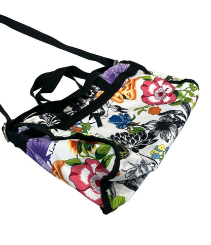 LeSportsac 2way ハンドバッグ ショルダーバッグ 肩掛け 花柄 植物柄 レディース レスポートサック