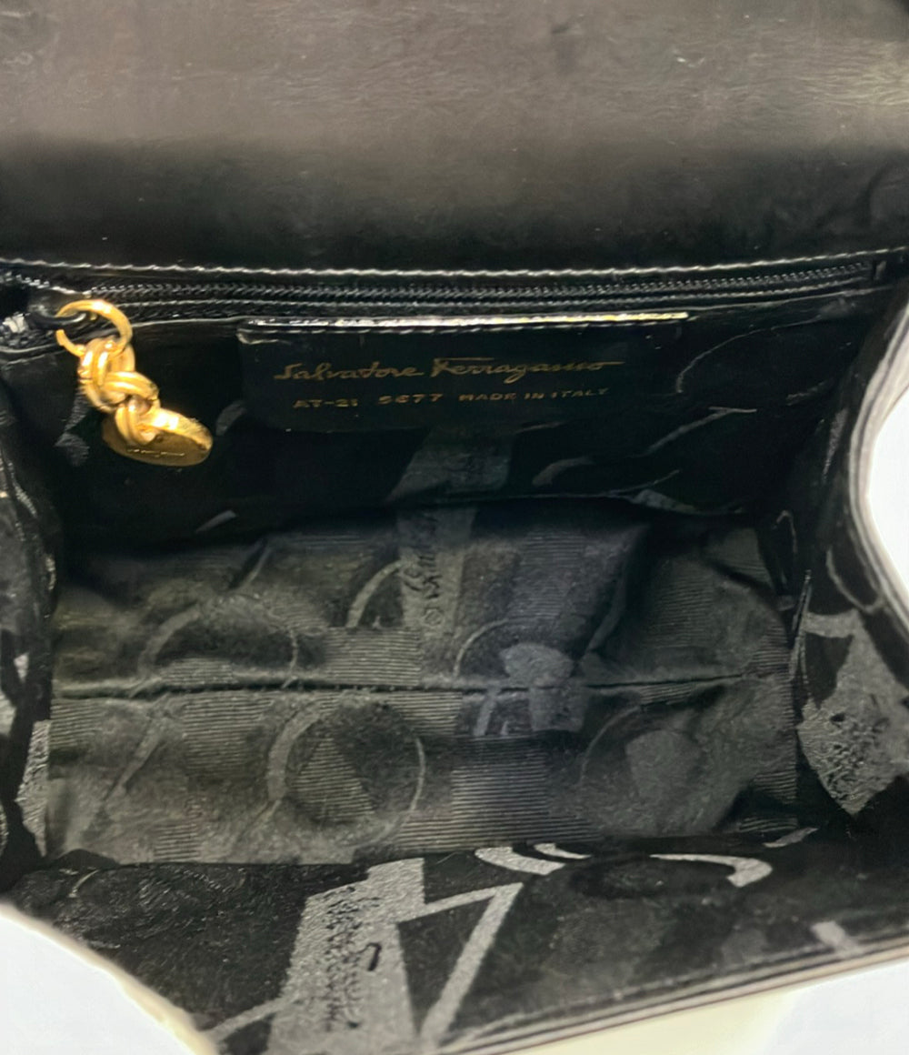 Salvatore Ferragamo 2WAY ハンドバッグ ショルダーバッグ 斜め掛け ヴァラ AT 21 5677 レディース サルヴァトーレフェラガモ