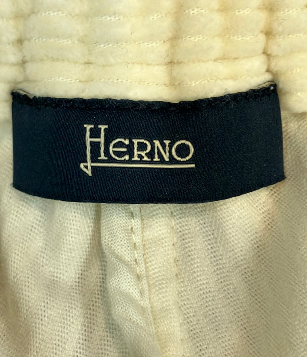 Herno カーゴパンツ コーデュロイ アイボリー PT000071U メンズ SIZE S ヘルノ