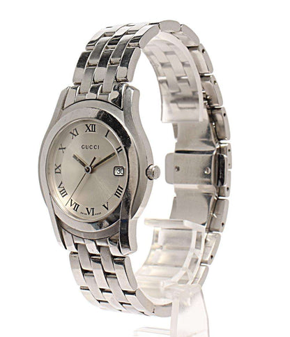 GUCCI 腕時計 クオーツ シルバー 5500M メンズ グッチ