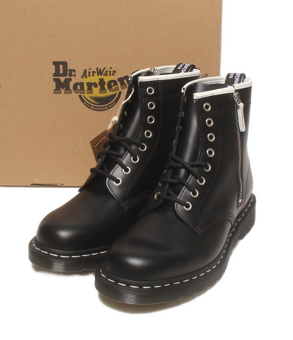 美品 Dr.Martens 8ホール ブーツ 1460 ZIP BEX ホワイトステッチ メンズ SIZE UK8 ドクターマーチン