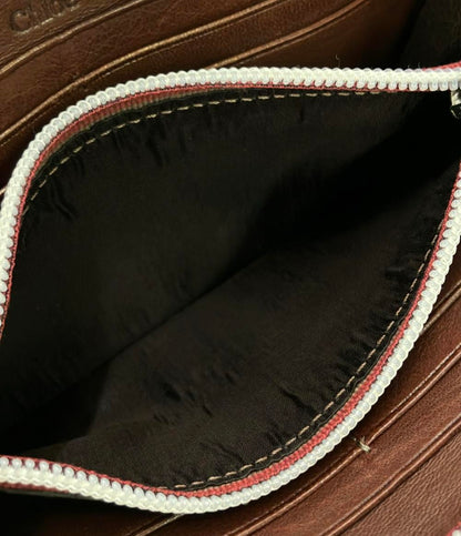 クロエ ラウンドファスナー長財布 レディース Chloe