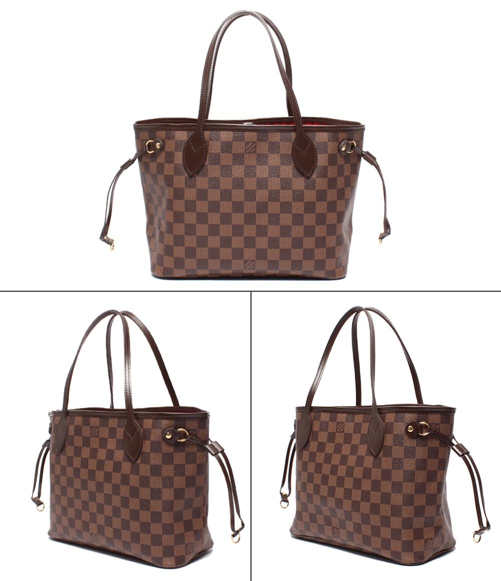 美品 ルイ・ヴィトン トートバッグ ショルダーバッグ 肩掛け ネヴァーフルPM ダミエ N41359 レディース LOUIS VUITTON