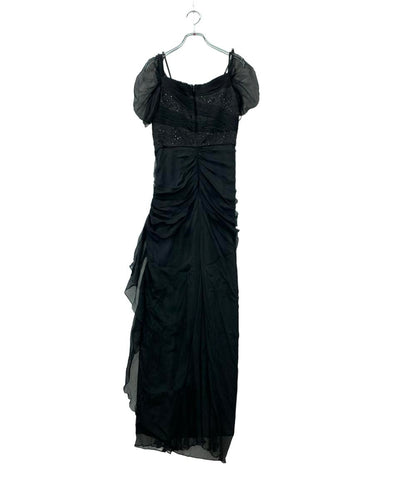 TADASHI SHOJI 半袖シルクワンピース ビジュー レース レディース SIZE 0 (S) タダシショージ