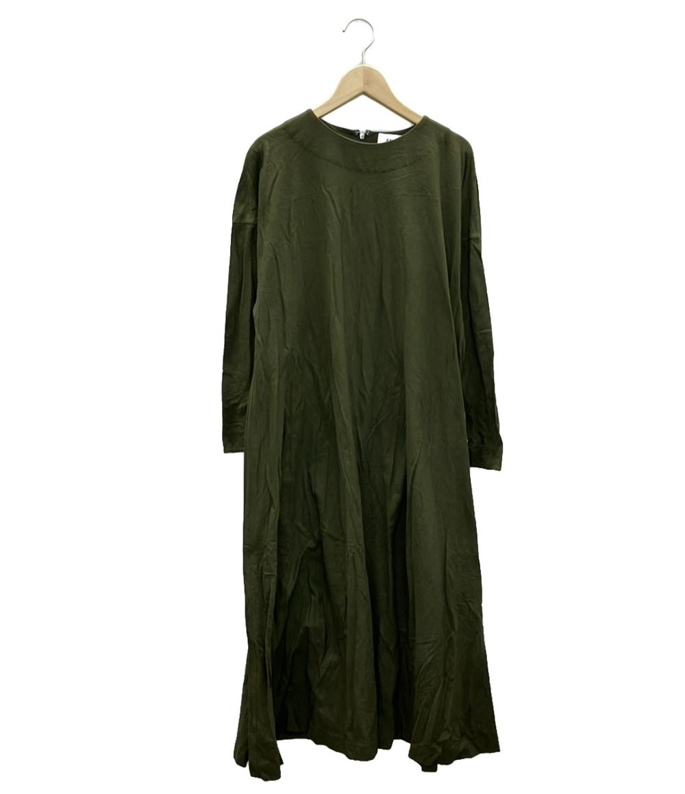 エンフォルド ドロップショルダー長袖フレアロングワンピース レディース SIZE 36 (XS) ENFOLD