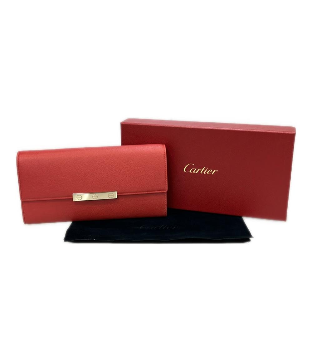 美品 カルティエ 長財布 レディース Cartier – Rehello by BOOKOFF