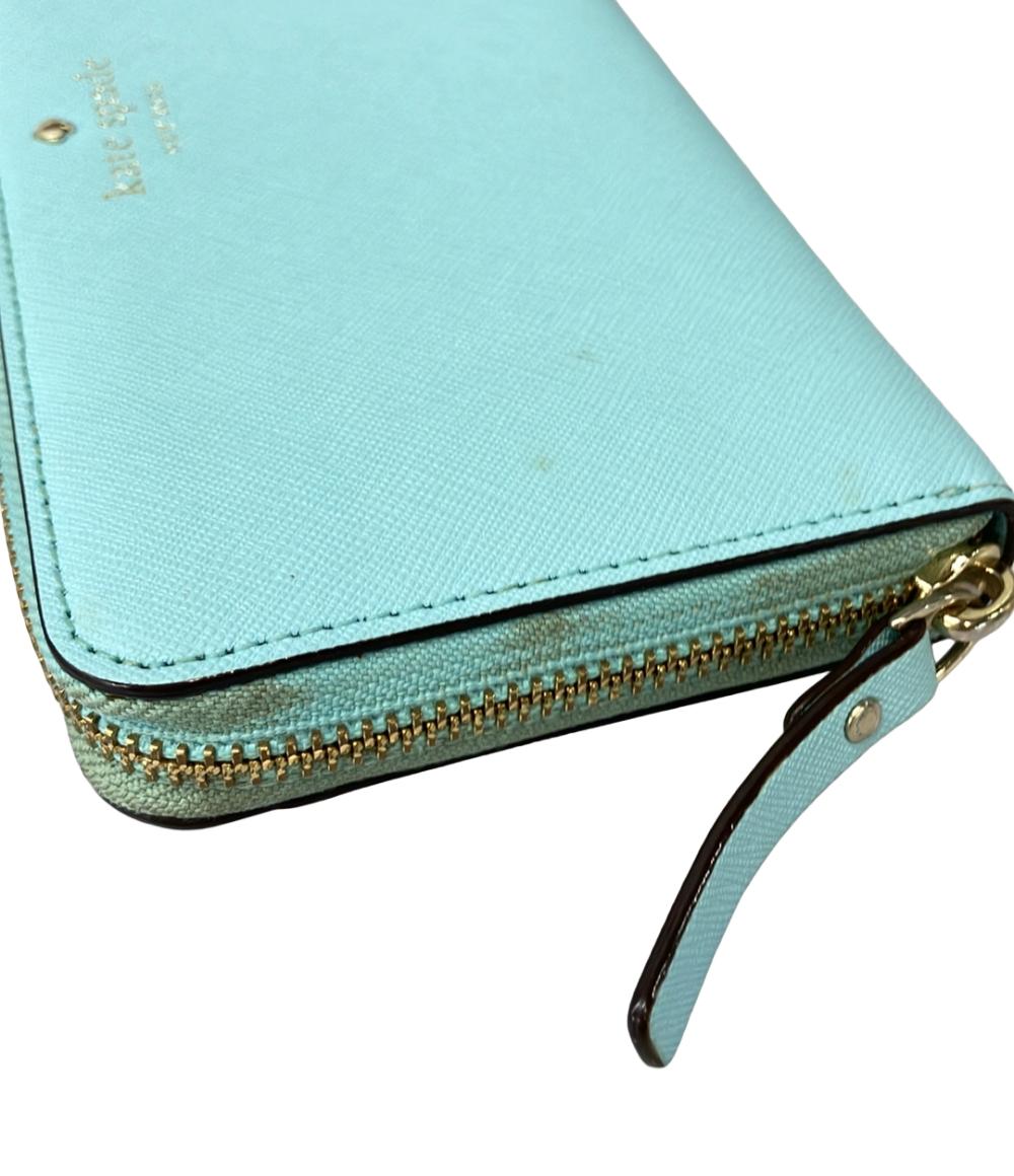 美品 ケイトスペード ラウンドファスナー長財布 レディース Kate Spade
