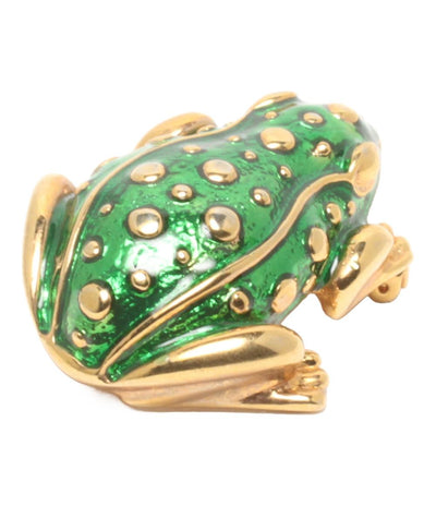 ケネスジェイレーン ブローチ カエルモチーフ ユニセックス Kenneth Jay Lane