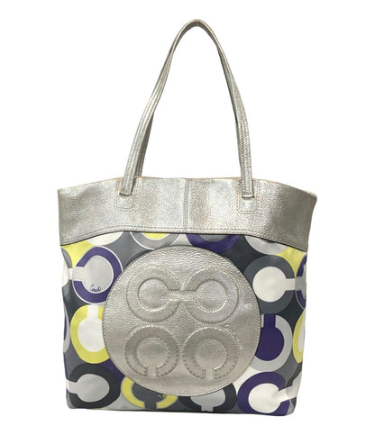 コーチ トートバッグ 肩掛け オプアート 14970 レディース COACH