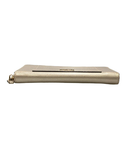 美品 COACH ラウンドファスナー長財布 F21068 レディース コーチ