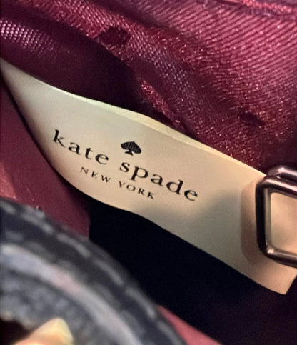 Kate Spade 2WAY ハンドバッグ ショルダーバッグ 斜め掛け トンプソンストリート ベルベット レディース ケイトスペード