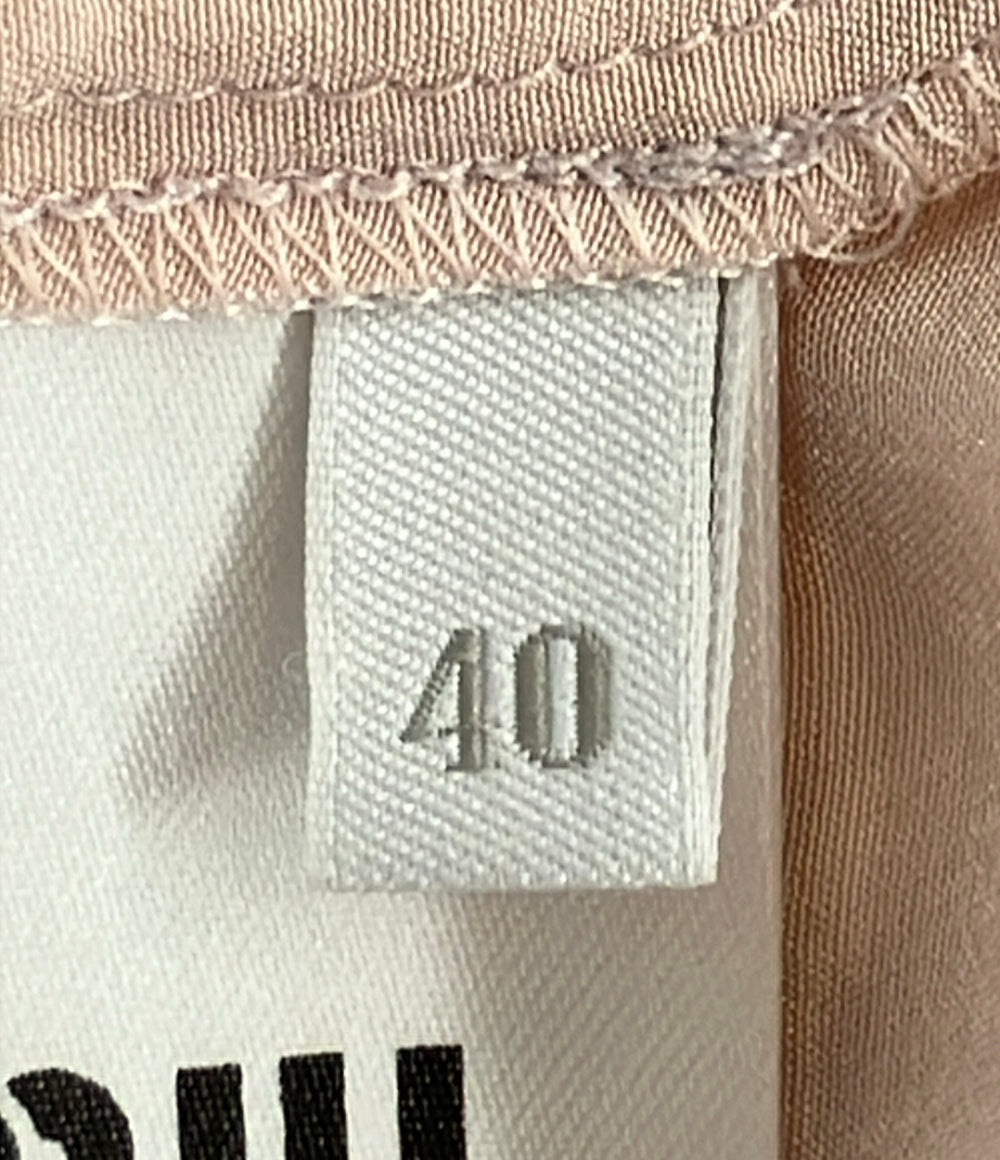 Miu Miu 半袖 ブラウス  シルク レディース SIZE 40 (S) ミュウ ミュウ