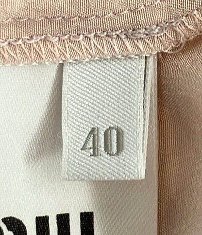 Miu Miu 半袖 ブラウス  シルク レディース SIZE 40 (S) ミュウ ミュウ