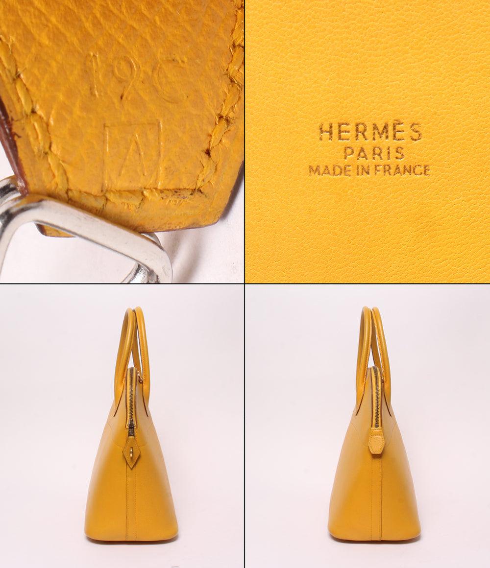 HERMES 2wayショルダーバッグ ハンドバッグ ヴォーエプソン ゴールド金具 肩掛け □A刻印 ボリード35 レディース エルメス