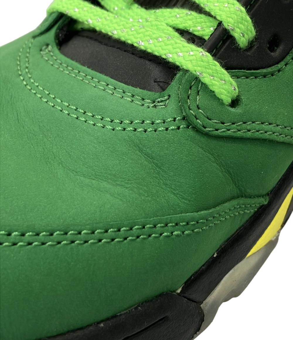 ナイキ スニーカー エア ジョーダン5 オレゴン ダックス CK6631-307 メンズ SIZE 29.0 (XL) NIKE