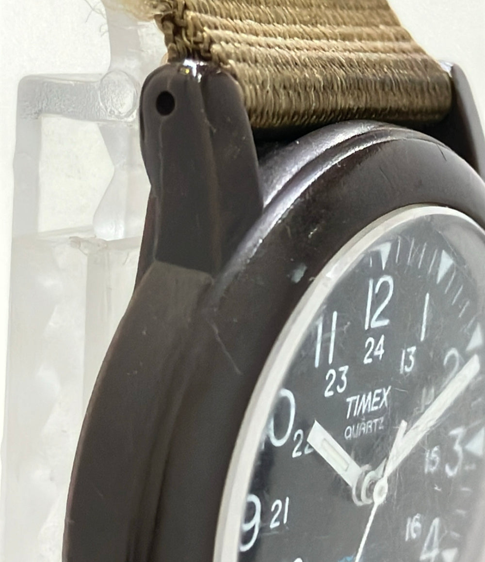 TIMEX 腕時計 クオーツ ブラウン メンズ タイメックス