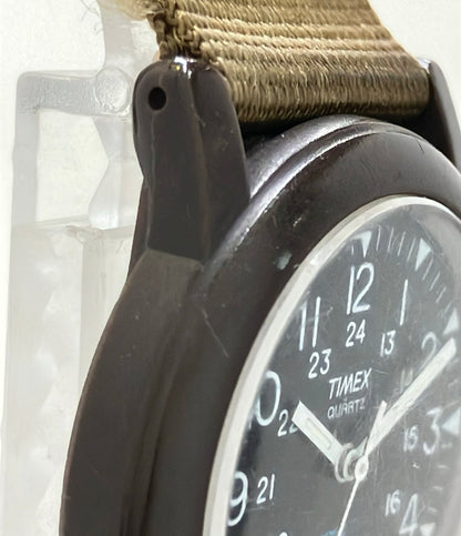 TIMEX 腕時計 クオーツ ブラウン メンズ タイメックス