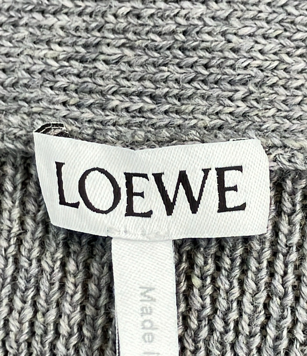 LOEWE 長袖 ブレイデッドスリーブ カーディガン S540Y16K21 レディース SIZE M ロエベ