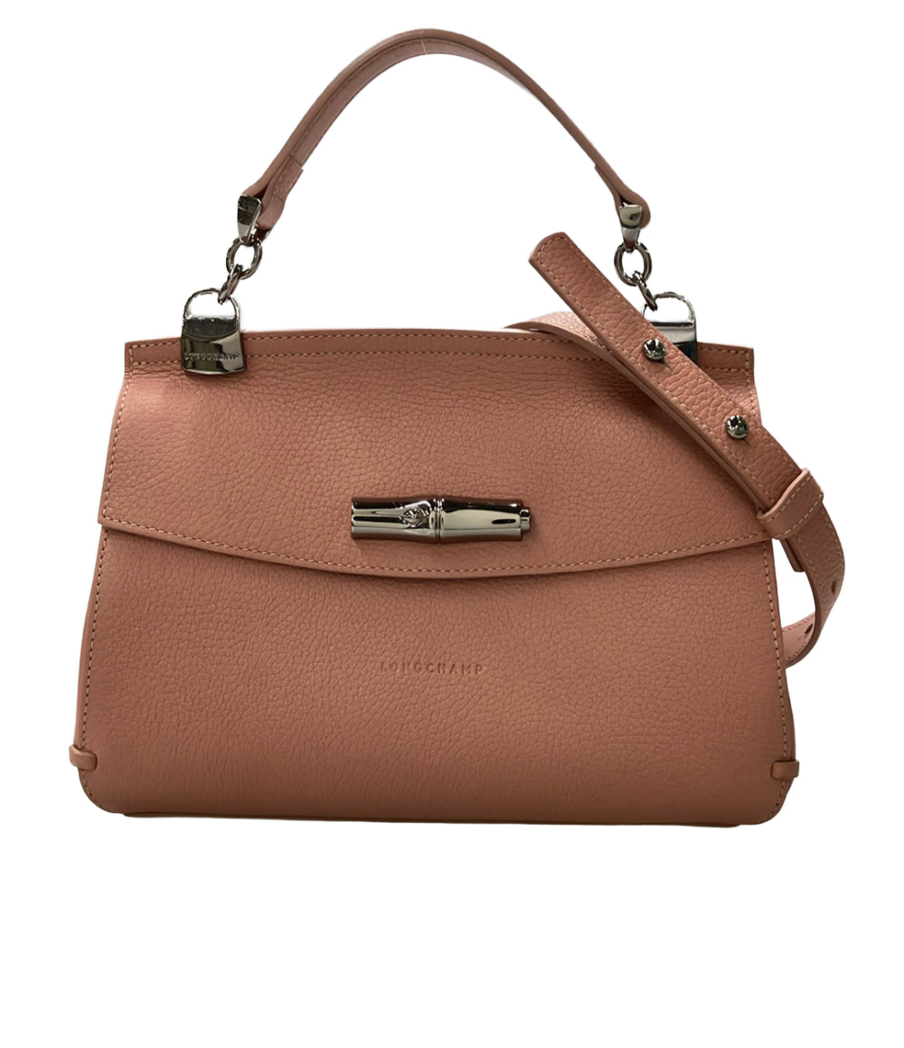 美品 Longchamp 2way ハンドバッグ ショルダーバッグ 斜め掛け L2063886258 レディース ロンシャン