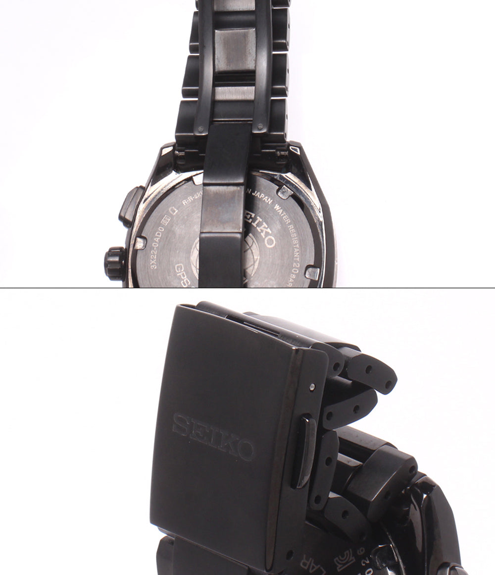 SEIKO 腕時計 アストロン ASTRON GPSソーラー ブラック 3X22-0AD0 メンズ セイコー